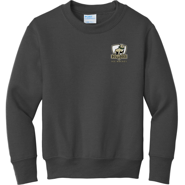 HVM Bulldogs Youth Core Fleece Crewneck Sweatshirt