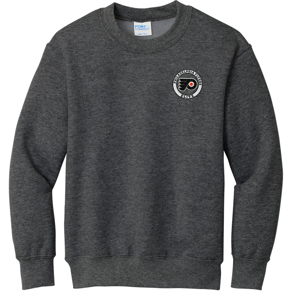 Philadelphia Flyers Elite Youth Core Fleece Crewneck Sweatshirt