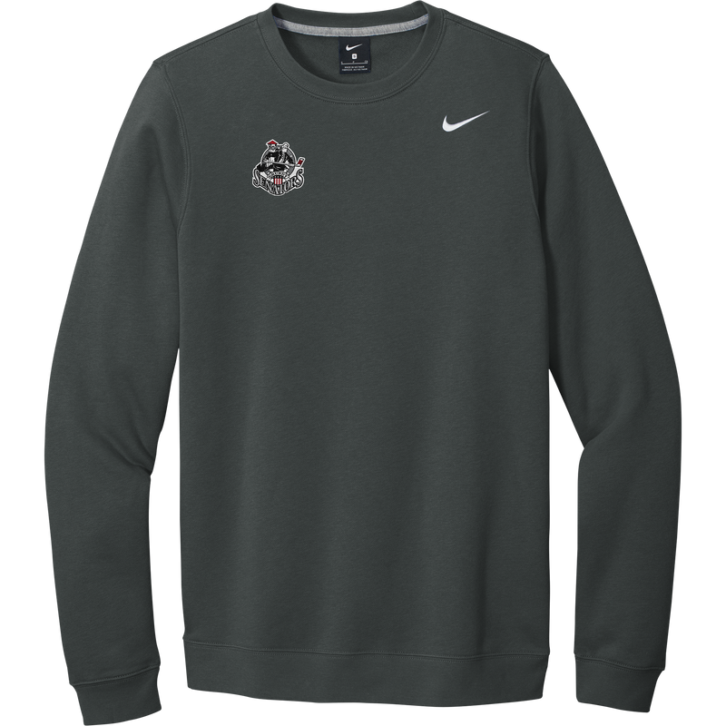 Grundy Senators Nike Club Fleece Crew