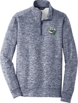 Woodbridge Wolfpack PosiCharge Electric Heather Fleece 1/4-Zip Pullover