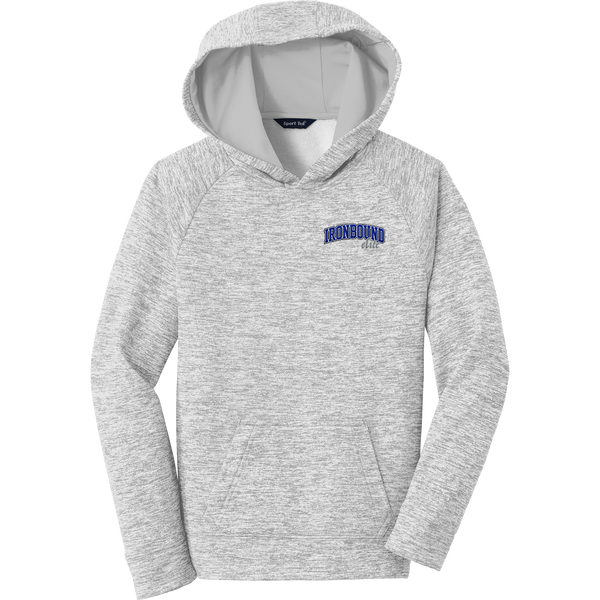 Ironbound Youth PosiCharge Electric Heather Fleece Hooded Pullover