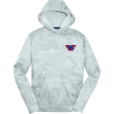 Mid-Fairfield Youth Sport-Wick CamoHex Fleece Hooded Pullover