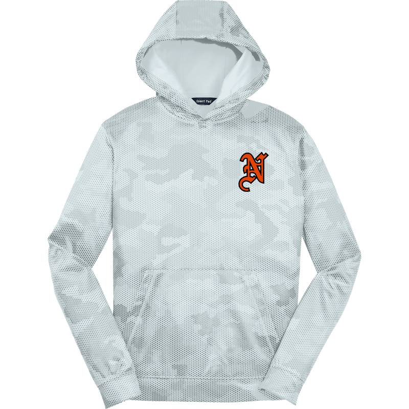 Midd North Hockey Youth Sport-Wick CamoHex Fleece Hooded Pullover