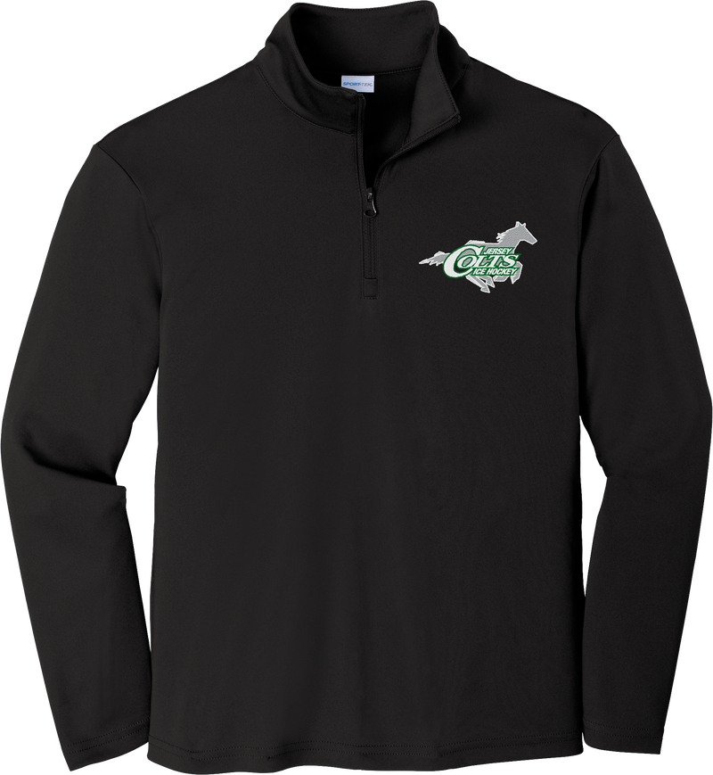 NJ Colts Youth PosiCharge Competitor 1/4-Zip Pullover