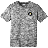 Upland Disc Golf Youth PosiCharge Electric Heather Tee