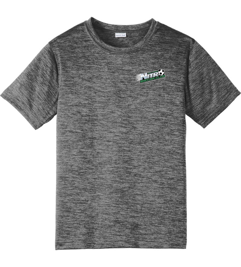 Nitro Soccer Youth PosiCharge Electric Heather Tee