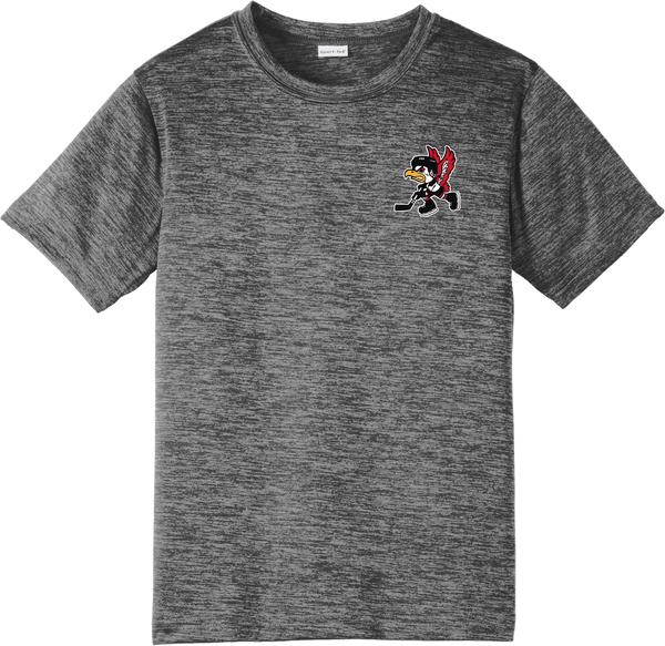 Benet Hockey Youth PosiCharge Electric Heather Tee