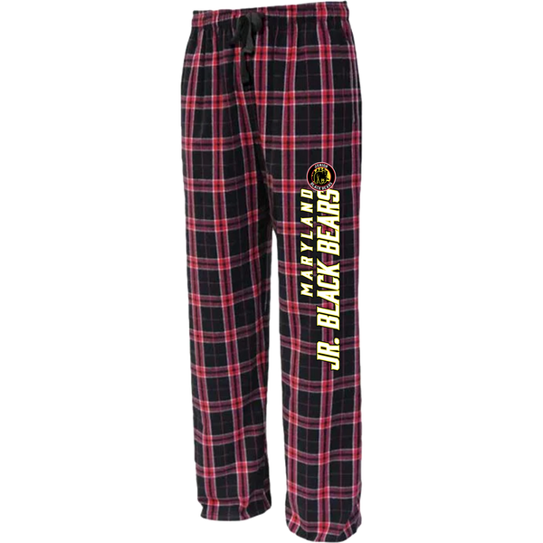 MD Jr. Black Bears Flannel Pant