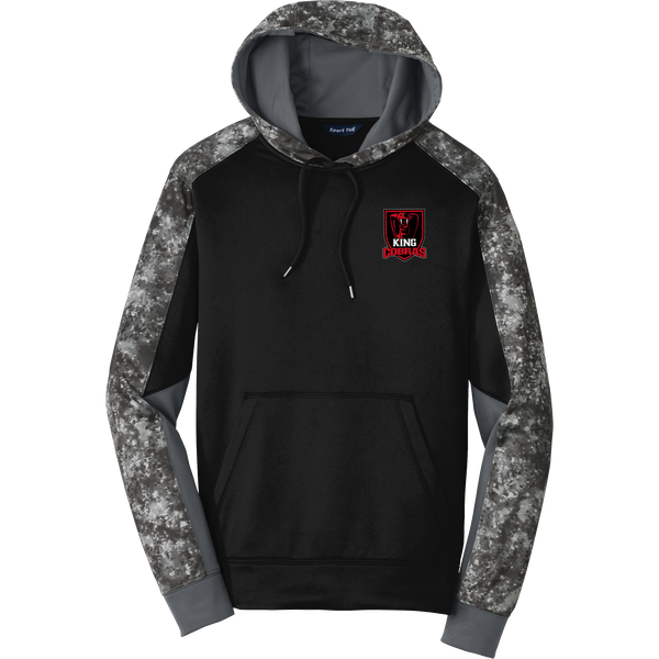 King Cobras Sport-Wick Mineral Freeze Fleece Colorblock Hooded Pullover